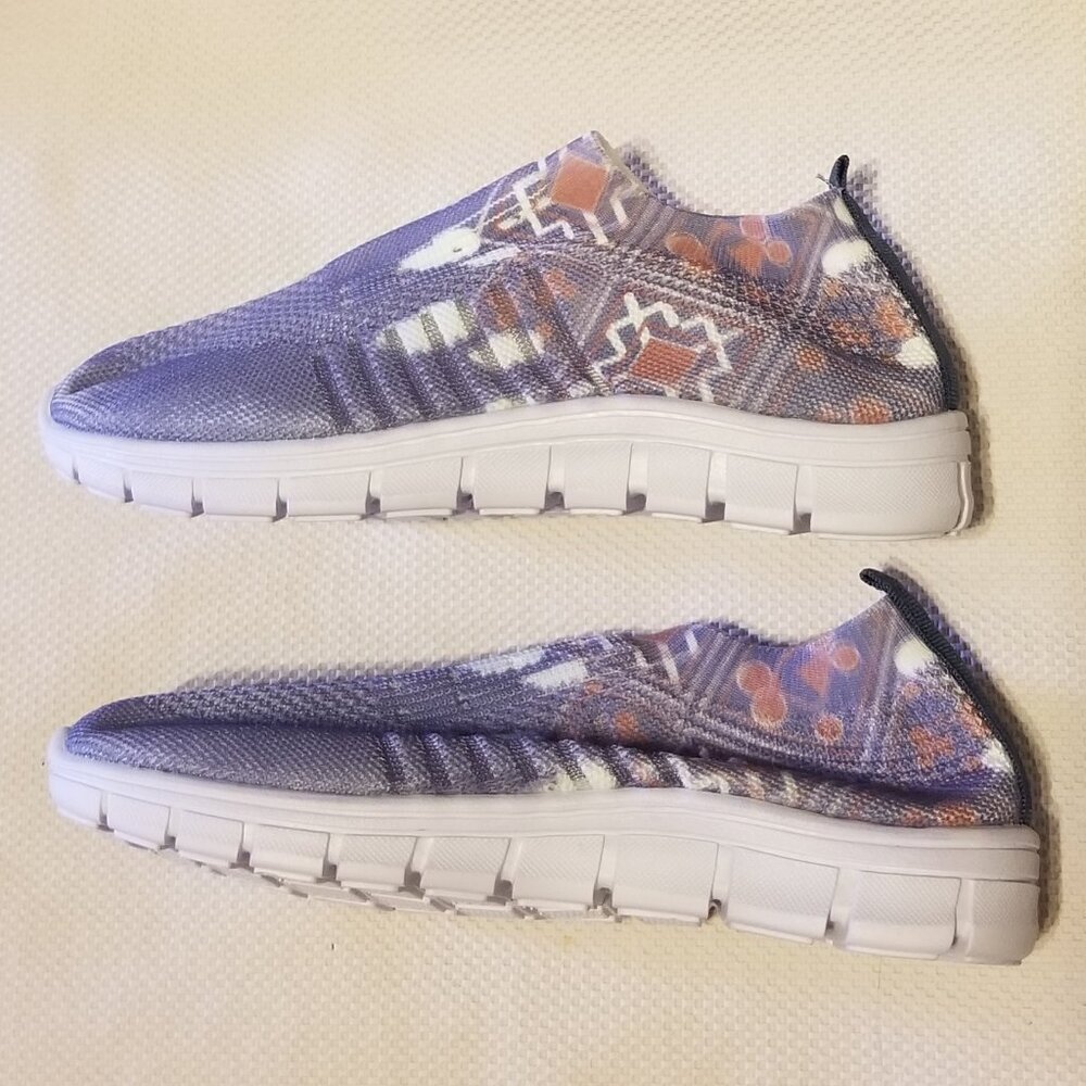 southwestern style slip-on shoes, colorful - Picture 2 of 4
